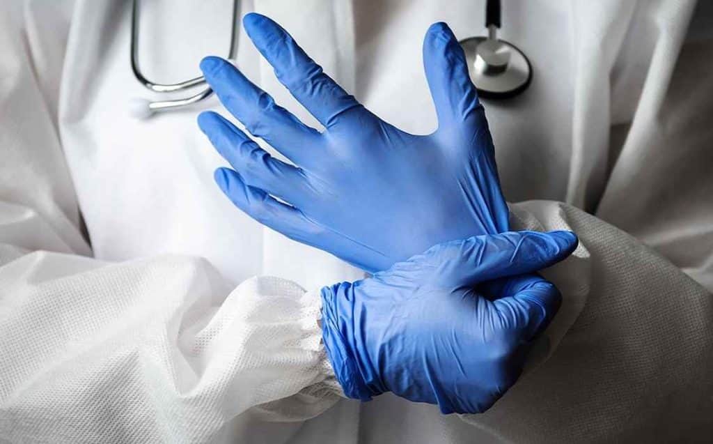 تصویر 2 از خرید دستکش لاتکس سایز لارج + قیمت فروش استثنایی